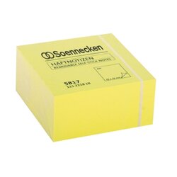 Soennecken 5817 Haftnotizwürfel 75x75mm 400Blatt neongelb