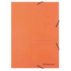 Soennecken 1475 Eckspanner DIN A4 3Klappen und Gummizug orange