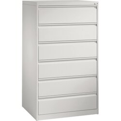 C+P 12936323S10004 Karteischrank Acurado A5 6Schübe rws/rws