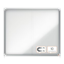 Nobo® 1902609 Schaukasten 119,2x100x5,4cm 15xDIN A4 ws/si