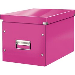 Leitz 61080023 Archivbox Click & Store Cube L pink