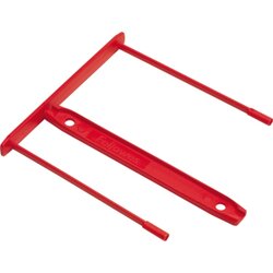 Bankers Box® 0089602 Abheftbügel 85mm Kunststoff rot 100 St./Pack.