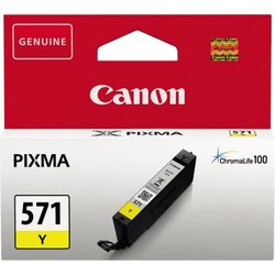 Canon 0388C001 Tintenpatrone CLI-571Y 7ml gelb