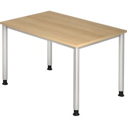 Hammerbacher VHS12/E/S Schreibtisch 120x80cm eiche 