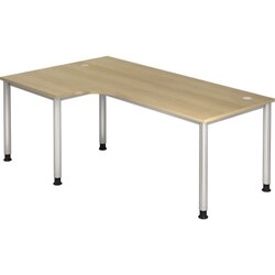 Hammerbacher VHS82/E/S Schreibtisch 200x120cm eiche
