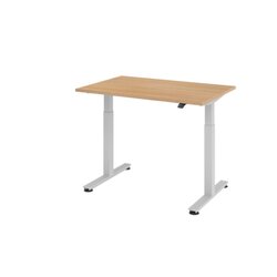 Hammerbacher VXMST12/E/S Schreibtisch 120x80cm eiche 