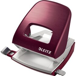 Leitz 50060028 Locher NeXXt Style 30Bl Metall granat rot
