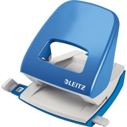 Leitz 50080030 Locher NeXXt max. 30Bl. Metall hellblau
