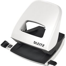 Leitz 50081001 Locher NeXXt max. 30Bl. Metall perlweiß