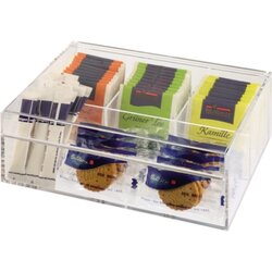 APS 11563 Teebox Acryl transparent 