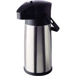 APS 10915 Pumpkanne Budget 2,2l 17Tassen Edelstahl Kunststoff