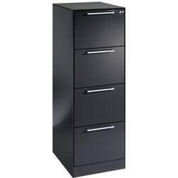 C+P 146225411S10038 Hängeregistraturschrank Asisto A4 1bahnig sgr/sgr