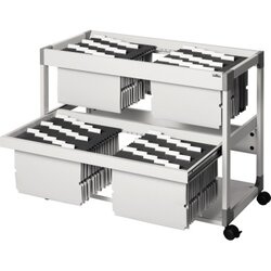 DURABLE Hängemappenwagen SYSTEM FILE TROLLEY 200 MULTI DUO