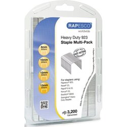 RAPESCO 1246 Heftklammer Multi Pack 923 verzinkt 3.200 St./Pack.