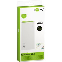 Goobay® Powerbank 20.000 mAh
