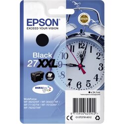 Epson C13T27914012 Tintenpatrone 27XXL 34,1ml 2.200Seiten schwarz