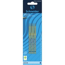 Schneider 77613 Kugelschreibermine 575 M blau 5 St./Pack.