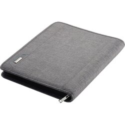 Alassio® 30116 Orgamappe LAZIO A4 Polyester grau