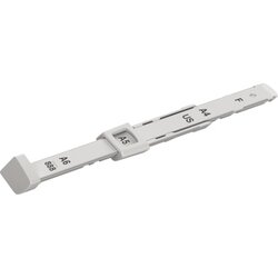 Leitz 17270085 Anschlagschiene NeXXt 136mm Kunststoff hellgrau
