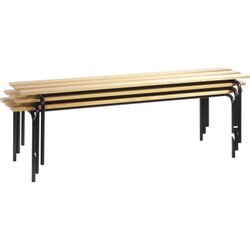 C+P Umkleidebank stapelbar 1.600 x 460 x 460 mm (B x H x T)