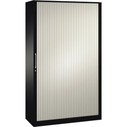 C+P 143001000S10042 Aktenschrank 5OH 1980x1200x435mm sgr/rws