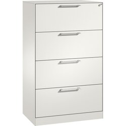 C+P 146023412S10000 Hängeregistraturschrank Asisto A4 2bahnig rws/rws