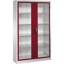 C+P 8930055S10015 Werkzeugschrank Fenstertür 1950x1200x400mm lgr/rrt