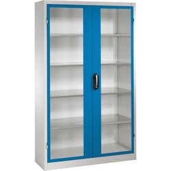 C+P 8930055S10016 Werkzeugschrank Fenstertür 1950x1200x400mm lgr/lbl