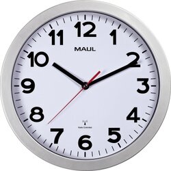 MAUL 9053095 Wanduhr MAULstep 30cm silber