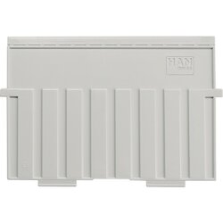 HAN 9025-11 Stützplatte DIN A5 quer Polystyrol lichtgrau
