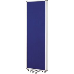 magnetoplan® 1105303 Präsentationswand 182x181x36cm blau