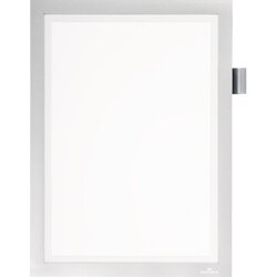 DURABLE 499323 Magnetrahmen DURAFRAME Note DIN A4 silber metallic