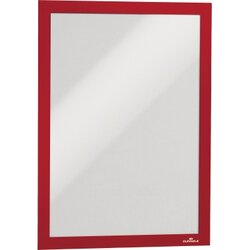 DURABLE 487203 Magnetrahmen DURAFRAME DIN A4 rot 2 St./Pack.