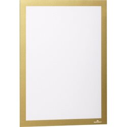 DURABLE 487230 Magnetrahmen DURAFRAME DIN A4 gold 2 St./Pack.