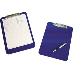 WEDO® 57603 Klemmbrett A4 22,7x31,7cm blau 