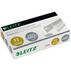 Leitz 55700000 Heftklammer 24/6 30Bl. verzinkt 1.000 St./Pack.