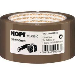 NOPI® 57212-00000 Packband Classic 50mmx66m braun