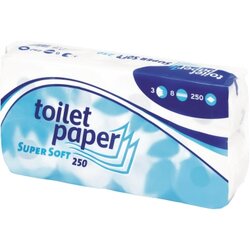 without brand 035200 Toilettenpapier Super Soft 3lg 8St