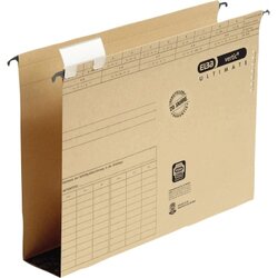 ELBA 100570017 Hängesammler Ultimate A4 Hartpappe 6cm naturbraun
