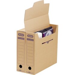 ELBA 100421087 Archivbox tric System für DIN A4 naturbraun