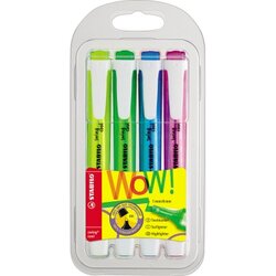 STABILO® 275/4 Textmarker  swing cool sort 4St