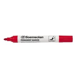 Soennecken 3104 Permanentmarker 4mm Rundspitze rot