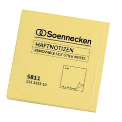 Soennecken 5811 Haftnotiz 75x75mm 100Blatt gelb