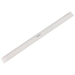 Soennecken 1826 Lineal 50cm Kunststoff transparent