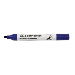 Soennecken 3105 Permanentmarker 4mm Rundspitze blau