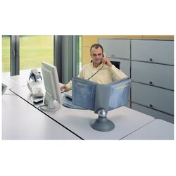 DURABLE Sichttafelständer SHERPA® MOTION TABLE 10 graphit