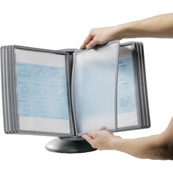 DURABLE Sichttafelständer SHERPA® MOTION TABLE 10 graphit