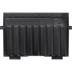 HAN 9026-13 Stützplatte DIN A6 quer Polystyrol schwarz