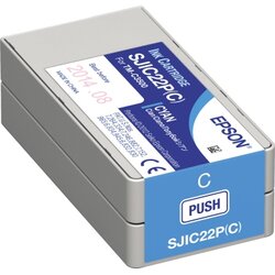 Epson C33S020602 Tintenpatrone SJIC22PC 32,5ml cyan