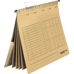 Falken 15038181 Hängehefter A4 Mehrfachheftung braun